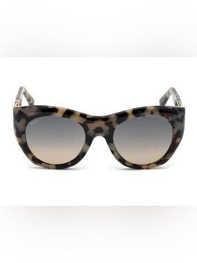 Tod's Gradient Smoke Cat Eye Ladies Sunglasses TO0214 NEW